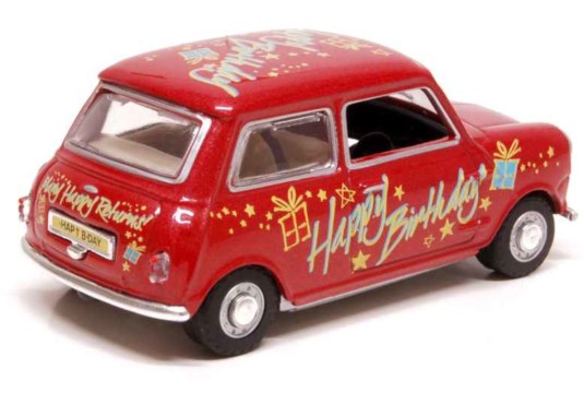 1/43 AUSTIN Mini " Happy Birthday "