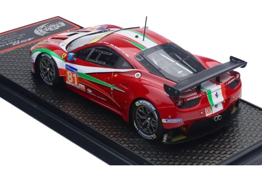1/43 FERRARI 458 Italia N°81 AF CORSE Le Mans 2014