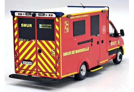 1/43 MERCEDES Sprinter WAS VSAV BMPM SMUR Marseille