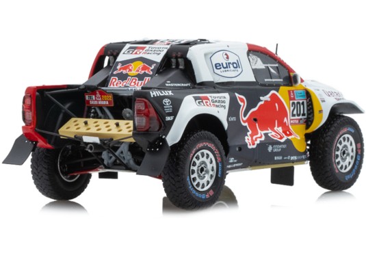 1/43 TOYOTA GR DKR Hilux T1+ N°201 Dakar 2022