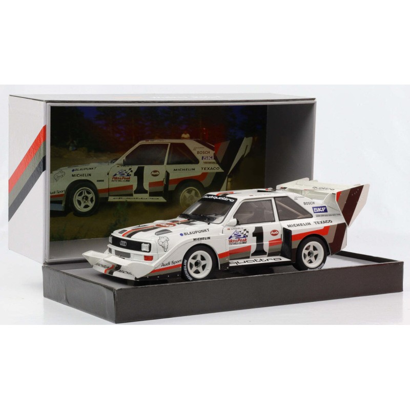 1/18 AUDI Quattro S1 N°1 Pikes Peak 1987