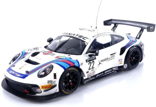 1/18 PORSCHE 911 GT3 R N°22...