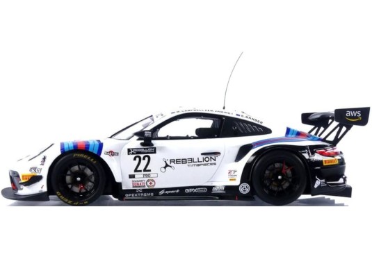 1/18 PORSCHE 911 GT3 R N°22 24 H Spa 2021