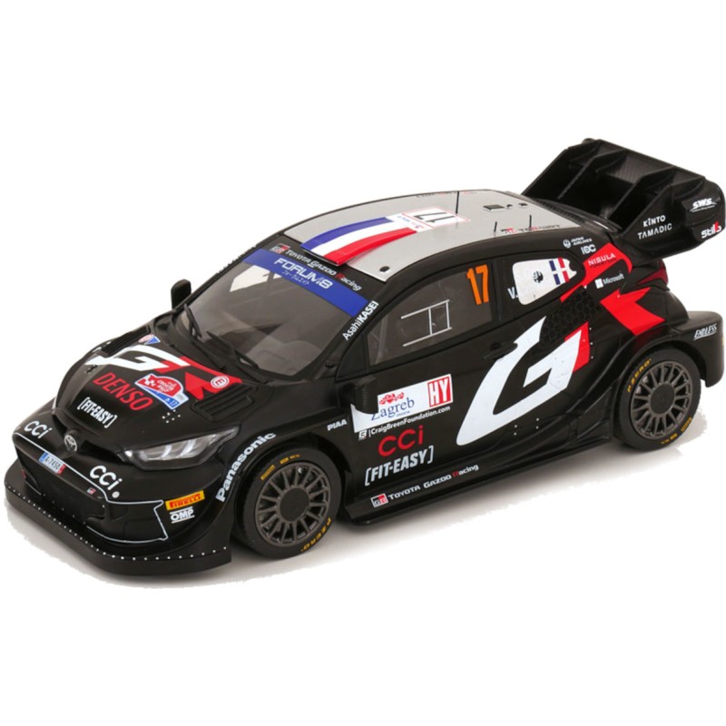 1/18 TOYOTA GR Yaris Rally1 Hybrid N°17 Rallye Croatie 2024