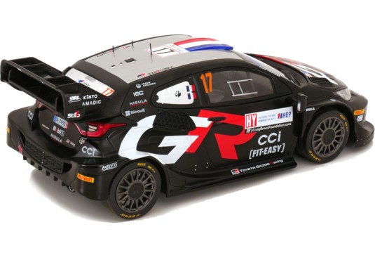 1/18 TOYOTA GR Yaris Rally1 Hybrid N°17 Rallye Croatie 2024