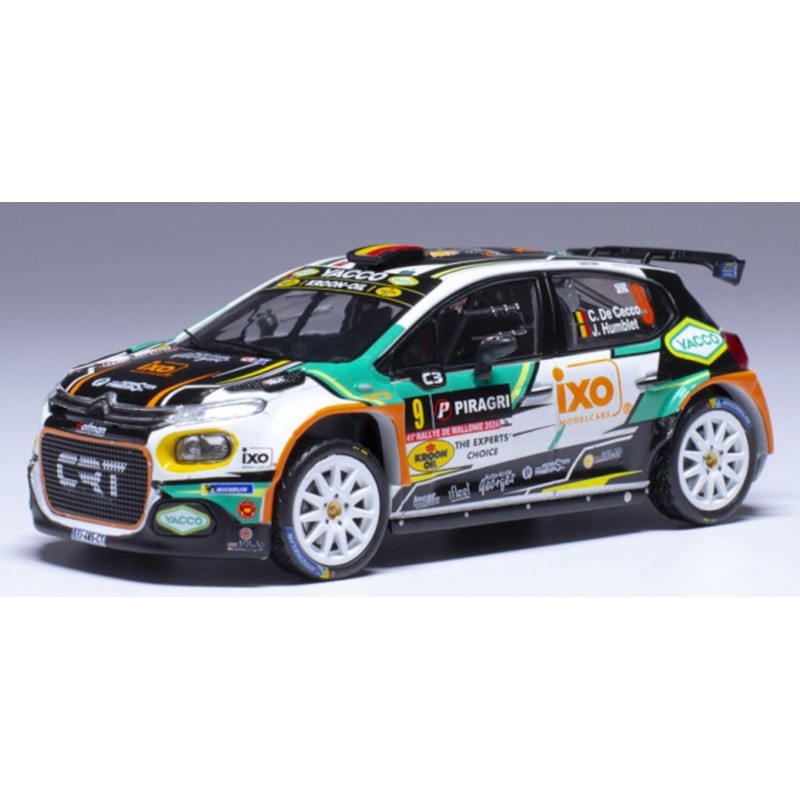 1/43 CITROEN C3 Rally2 N°9 Rallye de Wallonie 2024