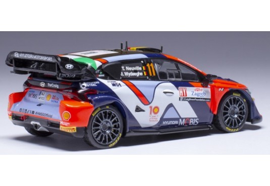 1/43 HYUNDAI i20 N Rally1 Hybrid N°11 Rallye Croatie 2024