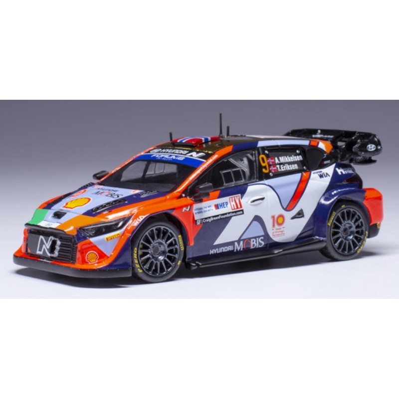 1/43 HYUNDAI i20 N Rally1 Hybrid N°9 Rallye Croatie 2024