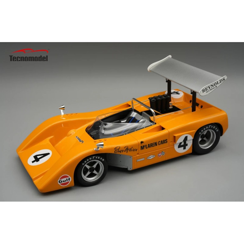 1/18 MC LAREN M8B Can AM N°4 Watkins Glen 1969
