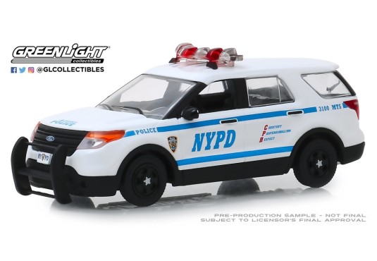 1/43 FORD Police Interceptor Utility NYPD 2013 FORD