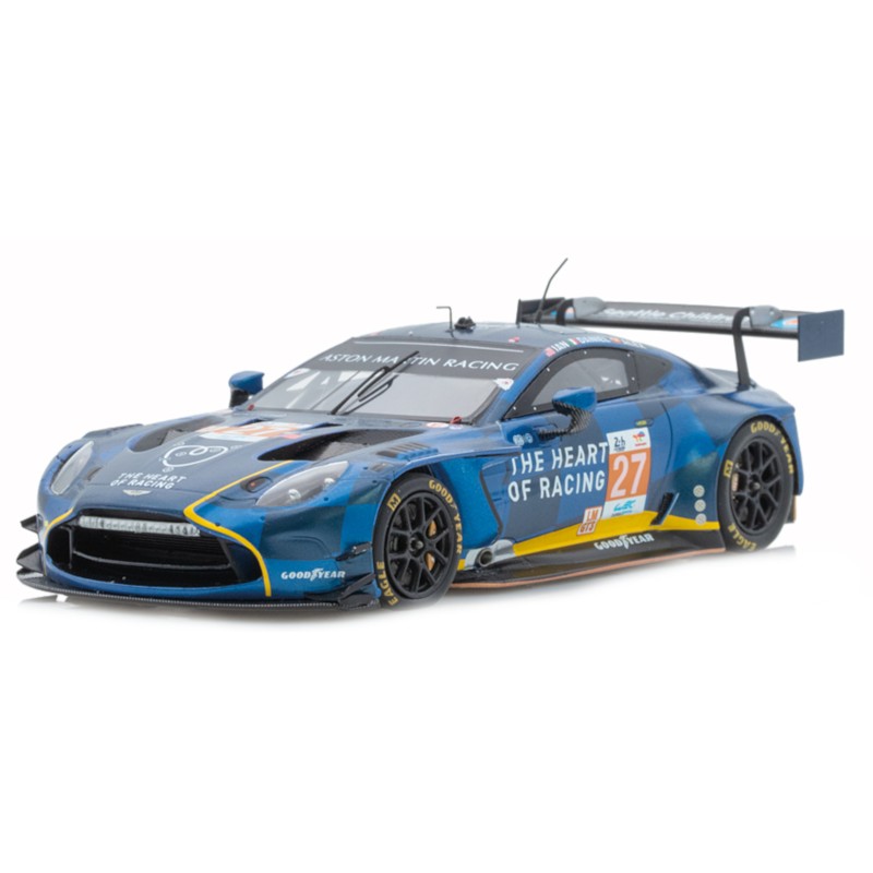 1/43 ASTON MARTIN Vantage AMR GT3 Heart Of Racing Team N°27 Le Mans 2024