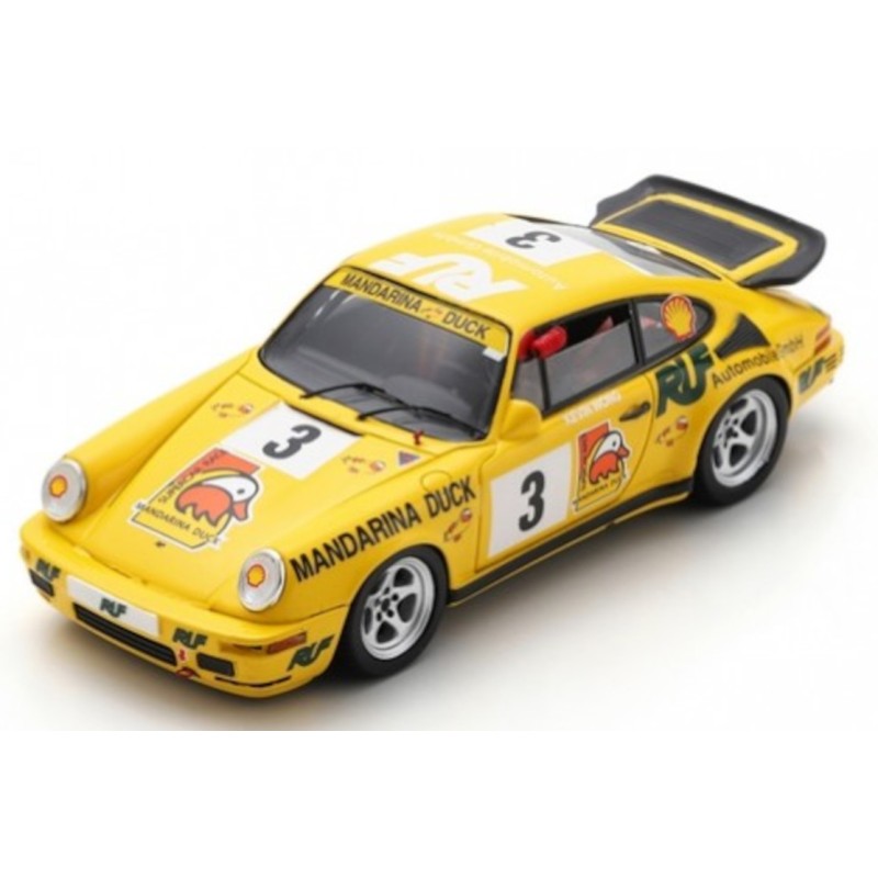 1/43 PORSCHE 911 RUF CTR " Yellowbird " N°3 Supercar Race Macau 1995