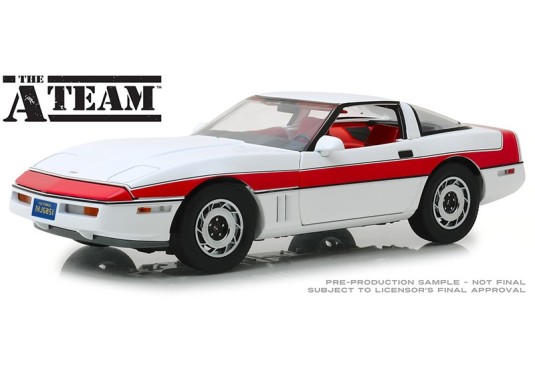 1/18 CHEVROLET Corvette C4 1984 "Agence Tous Risques" CHEVROLET