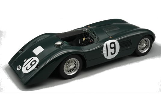 1/18 JAGUAR XK120 C Type C N°19 Le Mans 1952 + Vitrine