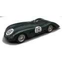 1/18 JAGUAR XK 120 C Type C N°18 Le Mans 1952 + Vitrine