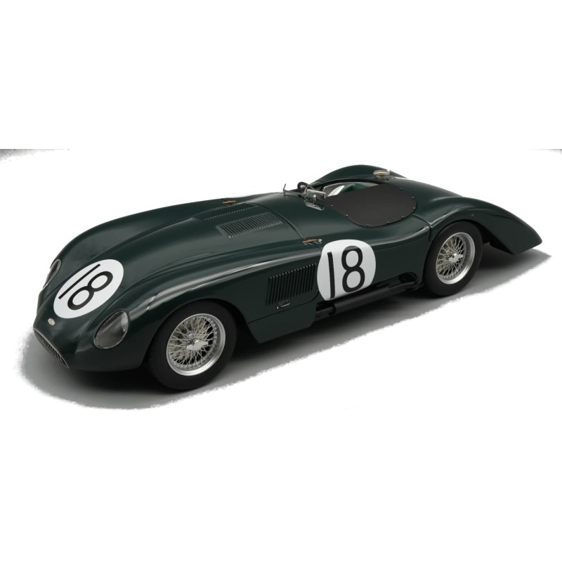 1/18 JAGUAR XK 120 C Type C N°18 Le Mans 1952 + Vitrine