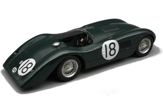 1/18 JAGUAR XK 120 C Type C N°18 Le Mans 1952 + Vitrine