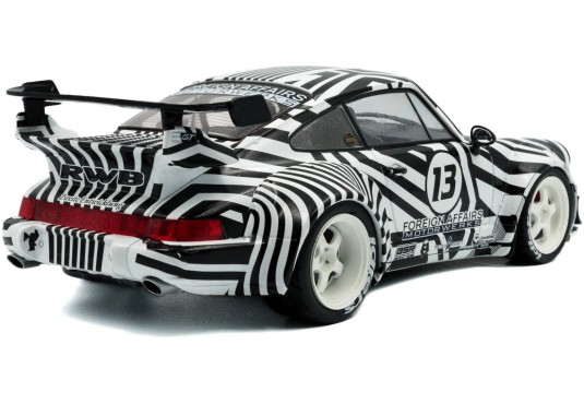 1/18 PORSCHE 911 RWB Bodykit The Zebra 2022