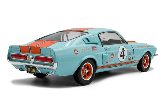 1/18 FORD Mustang Shelby GT500 N°4 Racing Tribute 1967