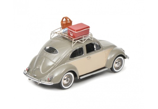 1/43 VOLSKWAGEN Coccinelle + Galerie et accessoires Pique nique VOLKSWAGEN