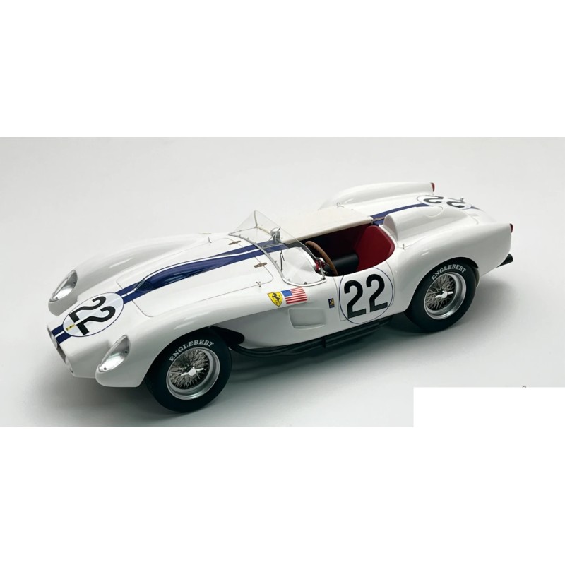 1/18 FERRARI 250 TR N°22 Le Mans 1958 + Vitrine