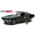1/43 FORD Mustang "BULLITT" + Personnage 1968 FORD