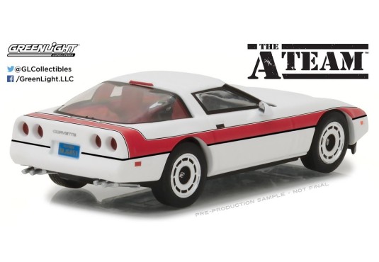 1/43 CHEVROLET Corvette C4 "Agences Tous Risques" 1984 CHEVROLET