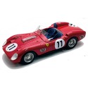 1/18 FERRARI 250 TR 60 N°11 Le Mans 1960 + Vitrine