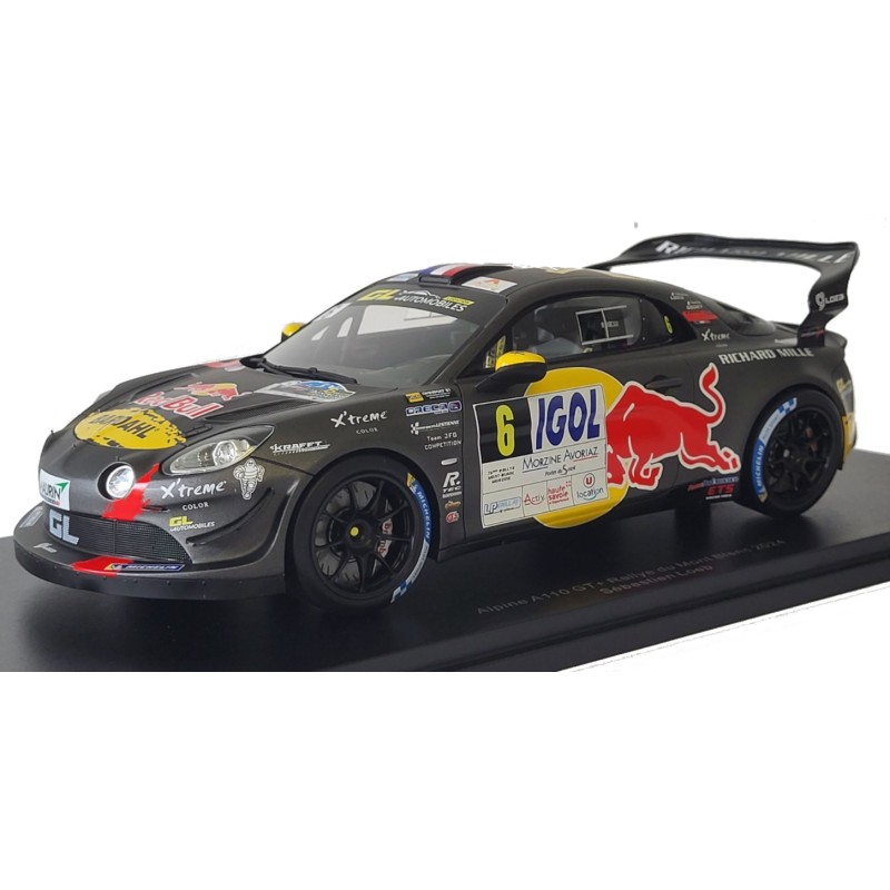 1/18 ALPINE A110 GT+ N°6 Rallye Mont Blanc 2024