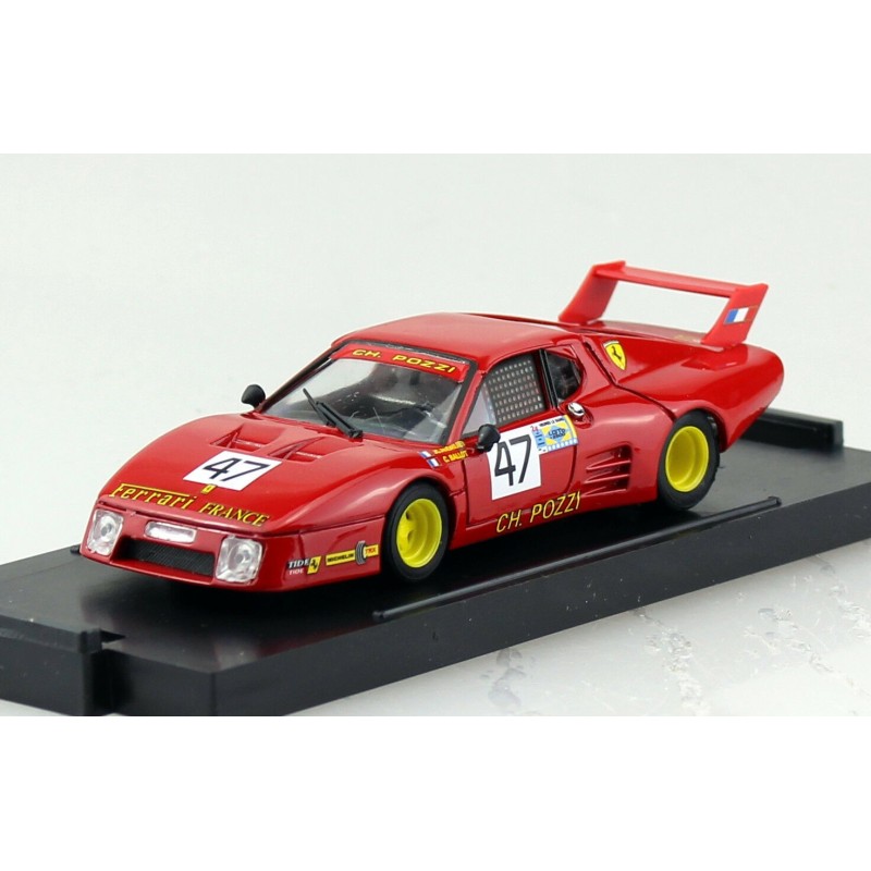 1/43 FERRARI 512 BB N°47 24 Heures du Mans 1981 FERRARI 1/43 FERRARI 512 BB N°47 24 Heures du Mans 1981 FERRARI