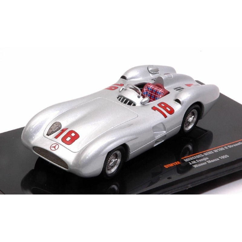 MERCEDES W196 R Streamliner N°18 Monza 1955 MERCEDES MERCEDES W196 R Streamliner N°18 Monza 1955 MERCEDES