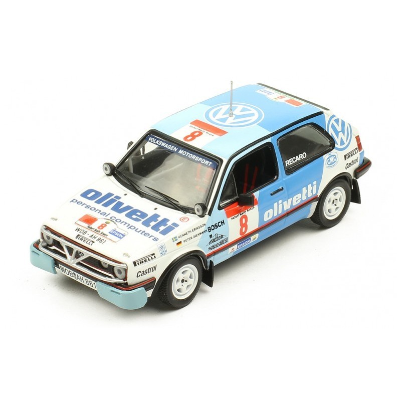 1/43 VOLKSWAGEN Golf GTI 16V N°8 Rallye Safari 1987 VOLKSWAGEN 1/43 VOLKSWAGEN Golf GTI 16V N°8 Rallye Safari 1987 VOLKSWAGEN