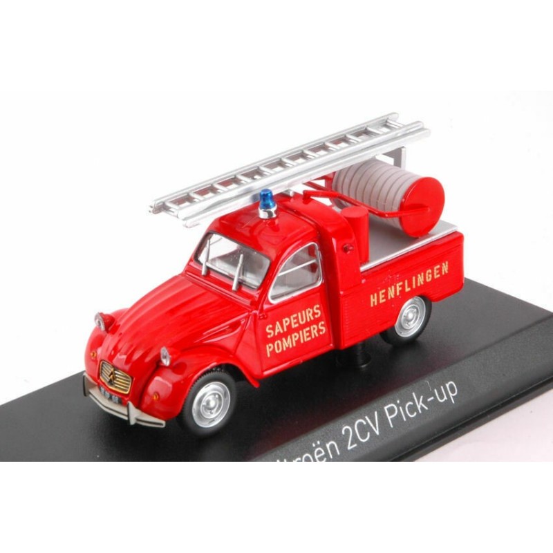 1/43 CITROEN 2 CV Pick Up Sapeurs Pompiers 1963 CITROEN