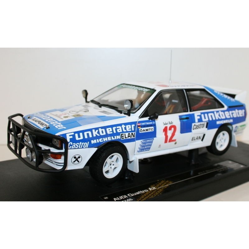 1/18 AUDI Quattro A2 N°12 Rallye Safari 1984 AUDI