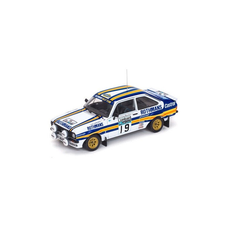 1/18 FORD Escort RS 1800 N°19 Rallye RAC 1980 FORD 1/18 FORD Escort RS 1800 N°19 Rallye RAC 1980 FORD