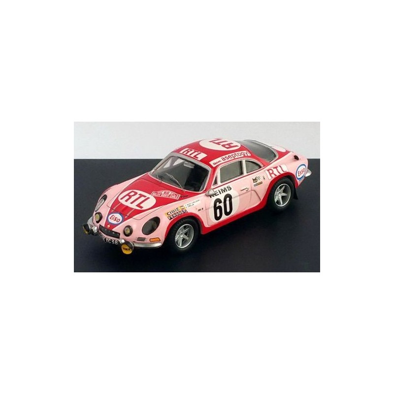 1/43 ALPINE A110 N°60 Monte Carlo 1972 ALPINE