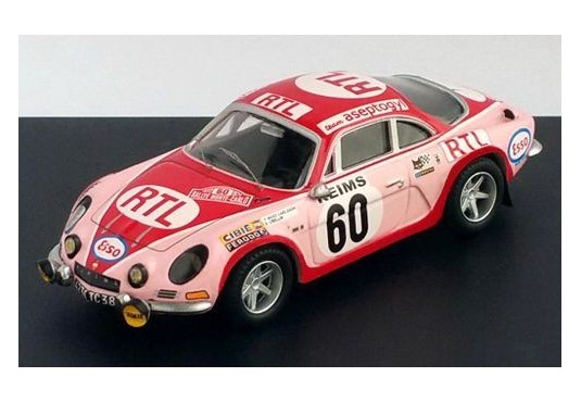 1/43 ALPINE A110 N°60 Monte Carlo 1972 ALPINE