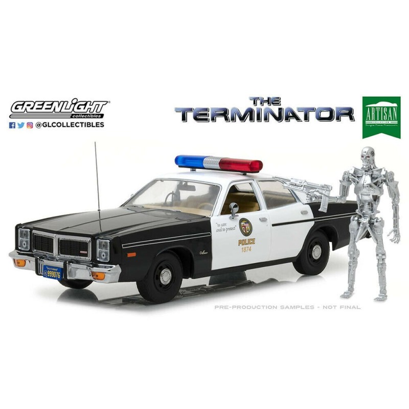 1/18 DODGE Monaco Metropolitan Police "The Terminator" 1977 DODGE