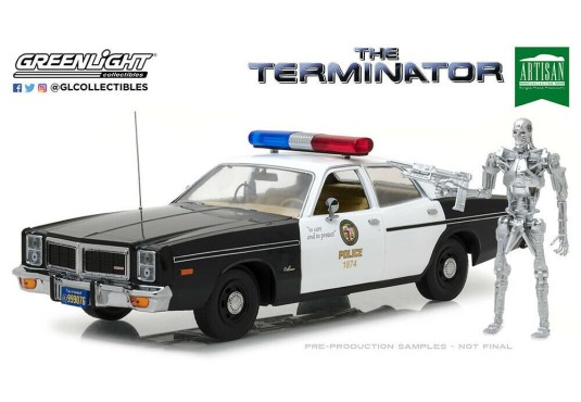 1/18 DODGE Monaco Metropolitan Police "The Terminator" 1977 DODGE