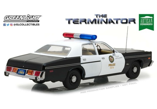 1/18 DODGE Monaco Metropolitan Police "The Terminator" 1977 DODGE