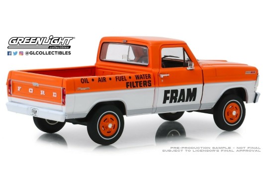 1/24 FORD F-100 "FRAM" 1967 FORD