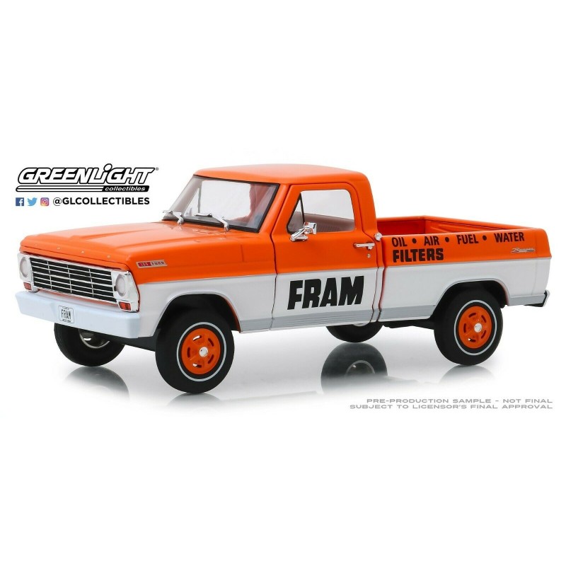 1/24 FORD F-100 "FRAM" 1967 FORD