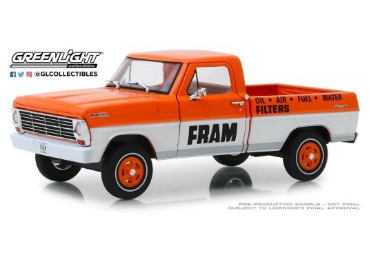 1/24 FORD F-100 "FRAM" 1967 FORD