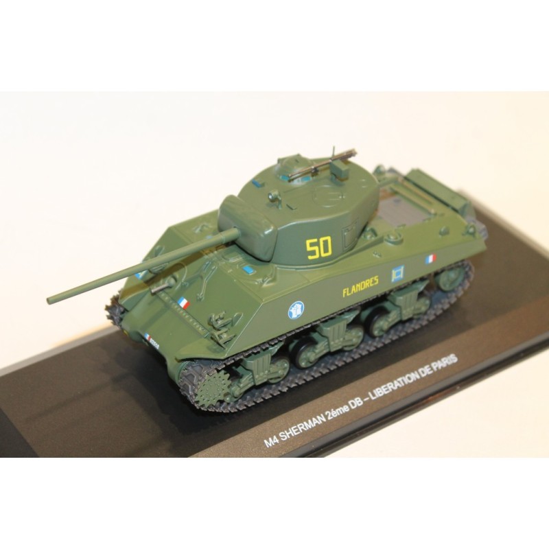 1/43 CHAR M4 Sherman 2ème DB Libération Paris 1944 DIVERS