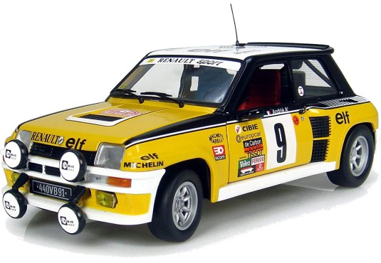 Miniature Renault 5 Turbo, Rallye de Monté Carlo, 1/18. - envie 2 buller