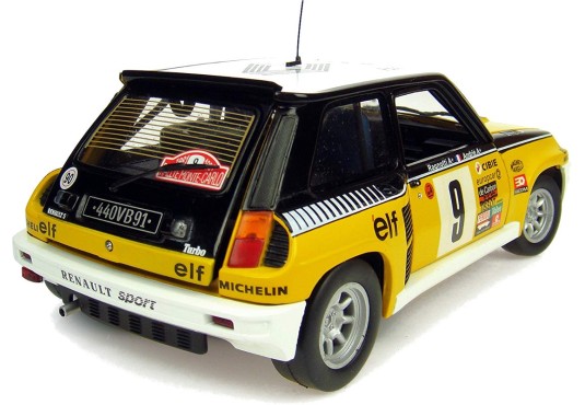 1/18 RENAULT 5 Turbo N°20 Monte Carlo 1981 RENAULT