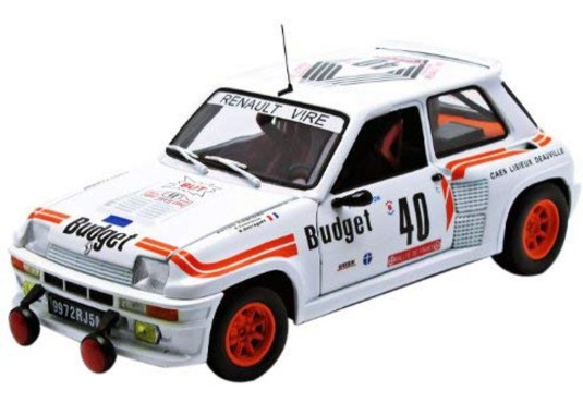 RENAULT 5 Turbo N°40 Budget Tour de Corse 1984 RENAULT