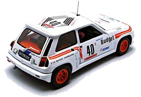 RENAULT 5 Turbo N°40 Budget Tour de Corse 1984 RENAULT