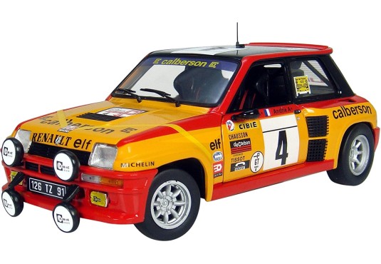 RENAULT 5 Turbo N°4 Tour de France Auto 1980 RENAULT