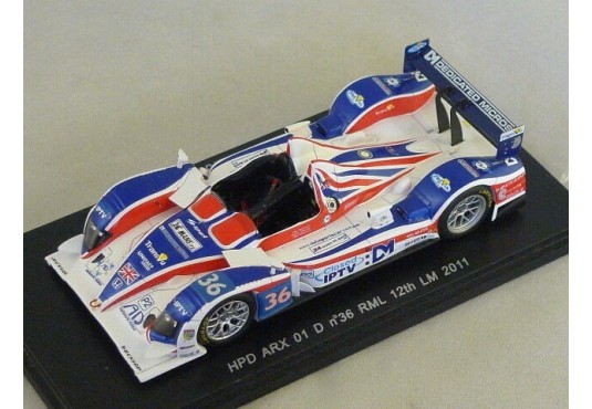 1/43 HPD ARX 01 D N°36 24 Heures du Mans 2011 HPD